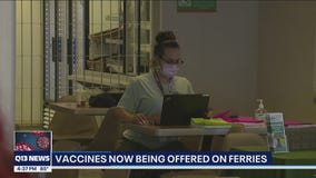 Vaccines offered on ferries