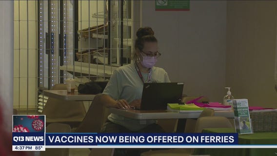 Vaccines offered on ferries