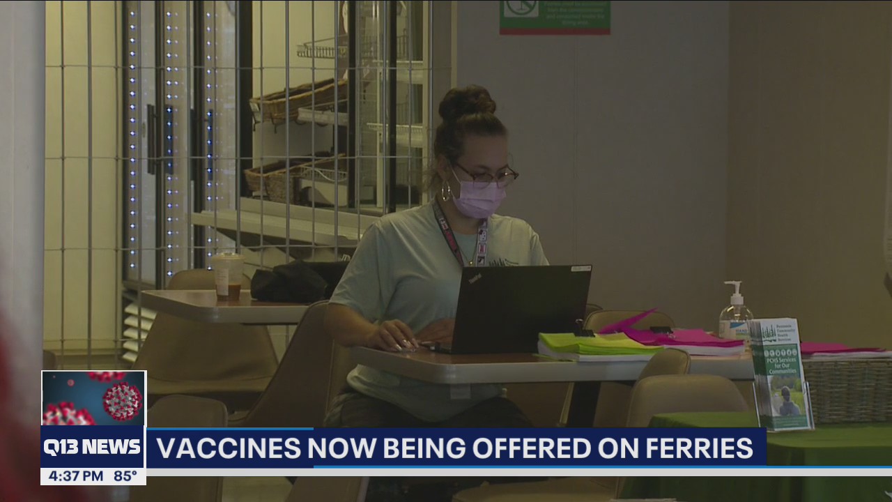 Vaccines offered on ferries