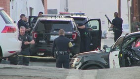 Suspect caught after running into medical building