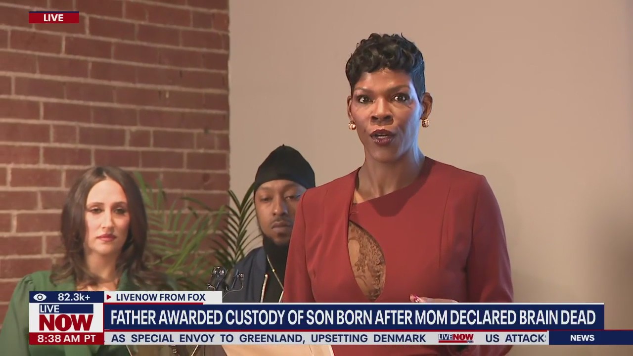 Father granted custody of son born to brain-dead mom
