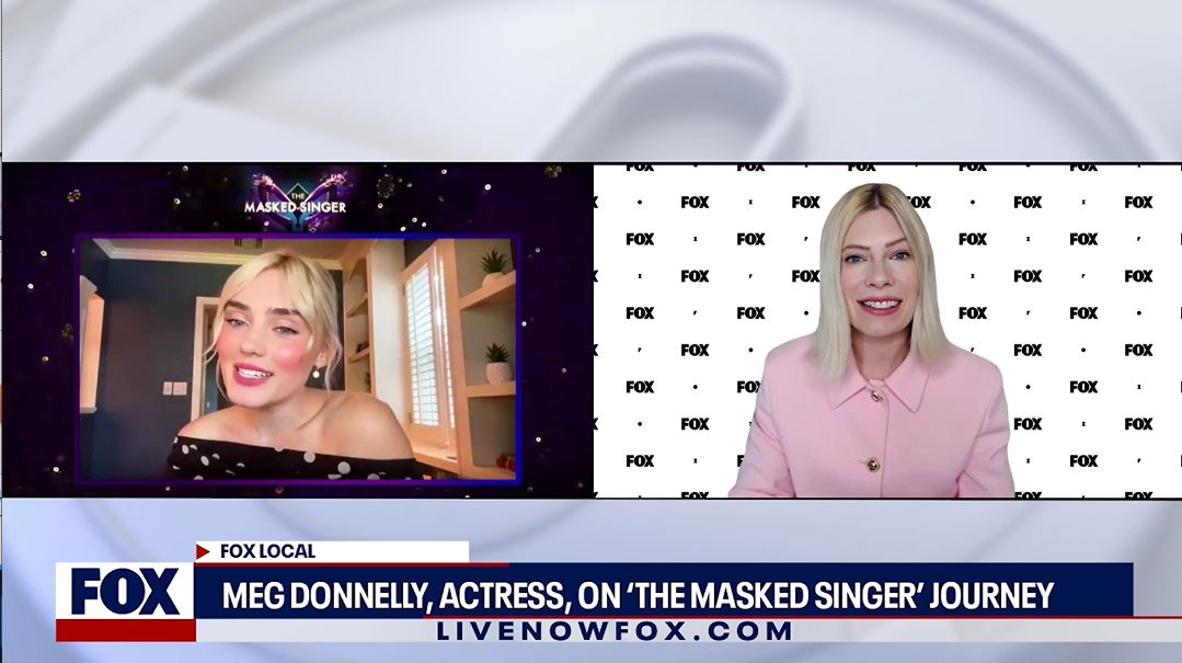 Meg Donnelly talks about Coral on 'The Masked Singer'