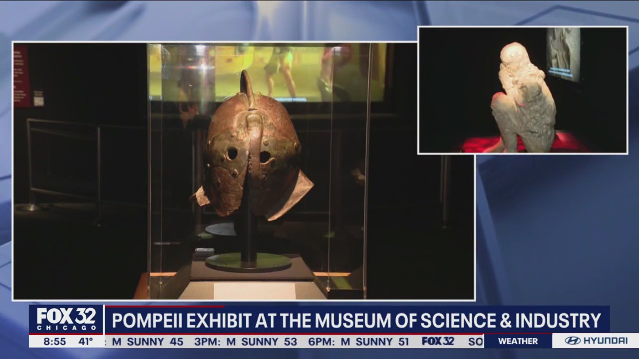 Pompeii: The Exhibition has more than 150 artifacts from a city frozen in time