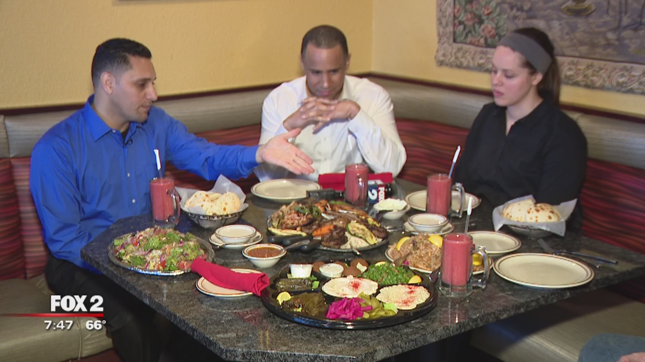 A feast at Shish Palace in Rochester Hills with Nosh with Josh