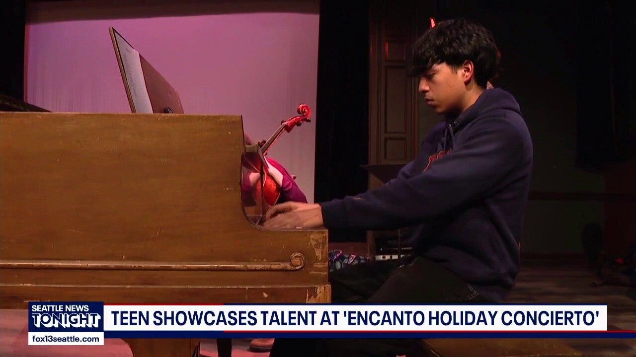 Teen showcases talent at "Encanto Holiday Concierto"