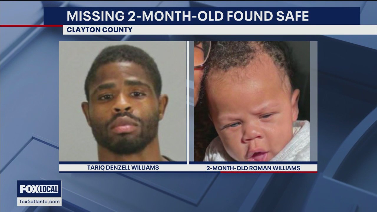 Missing Georgia infant found safe in Tennessee