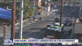 1 hurt, suspect arrested after Chinatown-International District stabbing