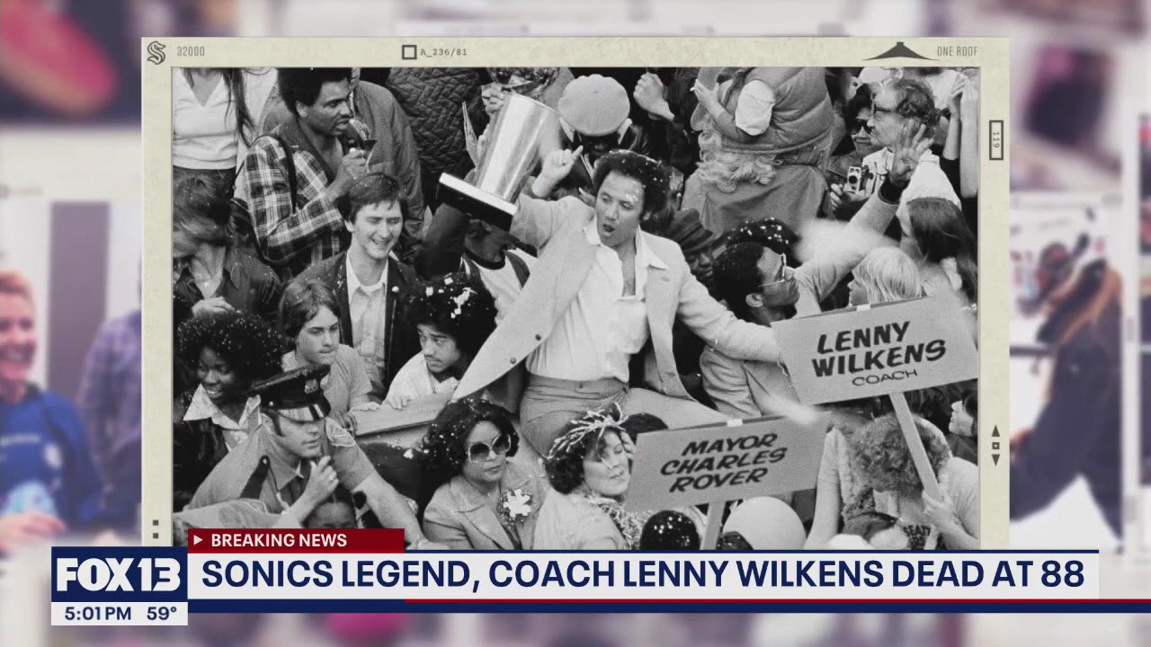 Lenny Wilkens, legendary coach of 1979 Champion SuperSonics, dies at 88