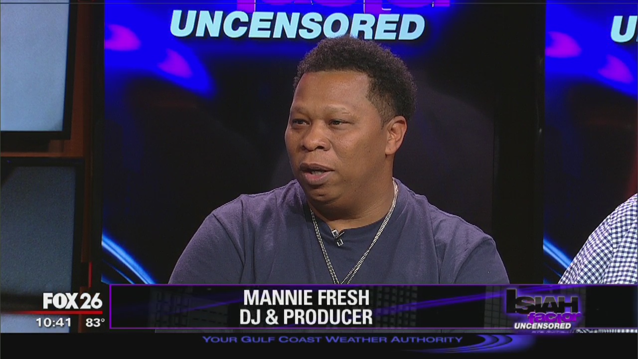 Mannie Fresh in Houston for Act One