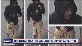 Bikini barista sexual assault suspect arrested
