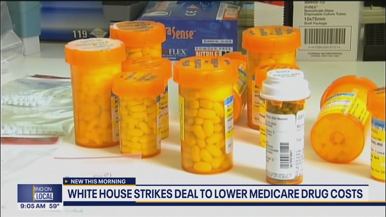 White House strikes deal to lower Medicare drug costs