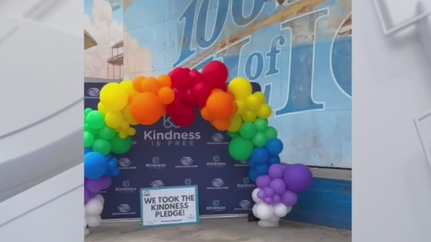 'Kindness is Free' backpack giveaway