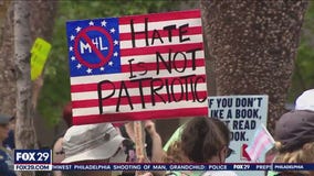 Protesters turn out on Day 2 of Moms for Liberty summit
