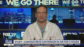 Study: Coronavirus can remain in air for 3 hours
