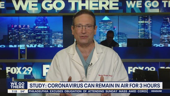 Study: Coronavirus can remain in air for 3 hours