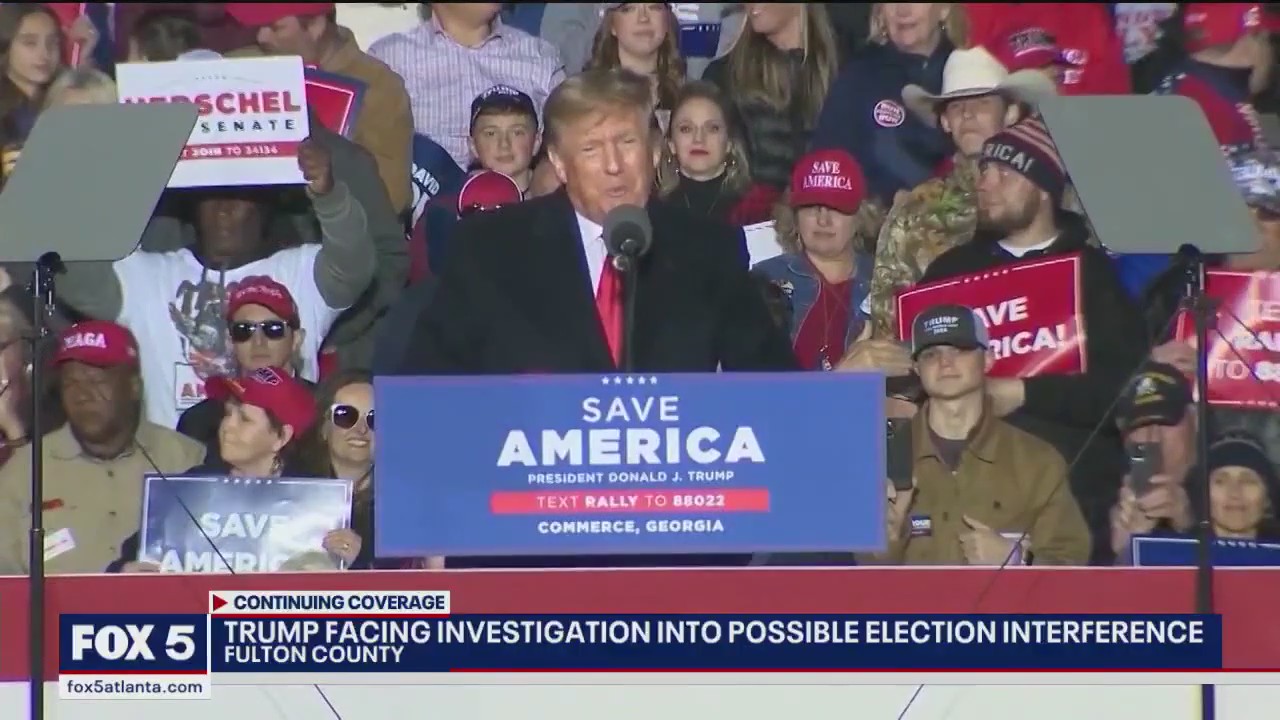 Trump facing investigation in Fulton County