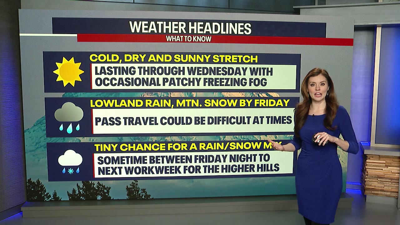 Seattle weather: Rain to return this week