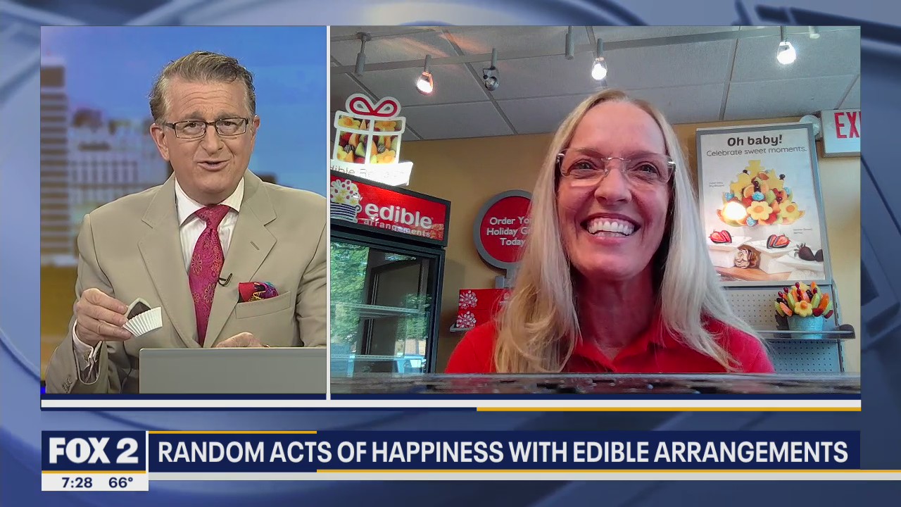 Random acts of happiness with Edible Arrangements