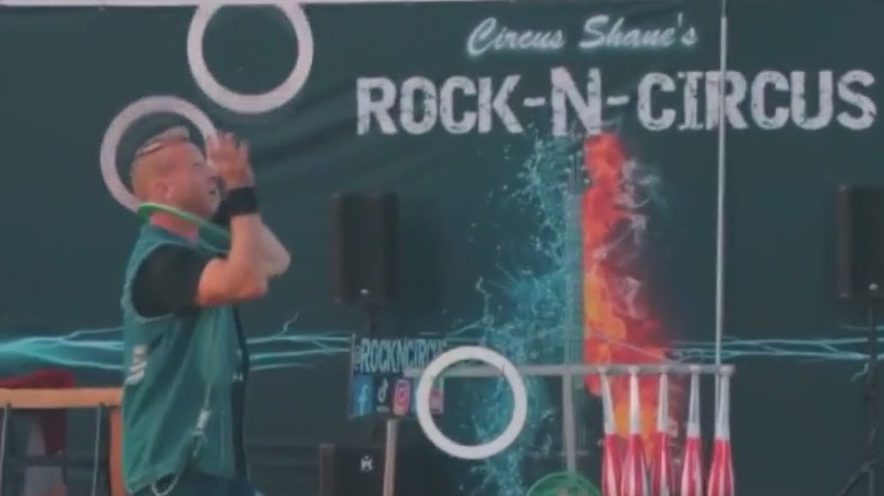 Circus Shane's Rock N Circus comes to Hamburg Family Fun Festival