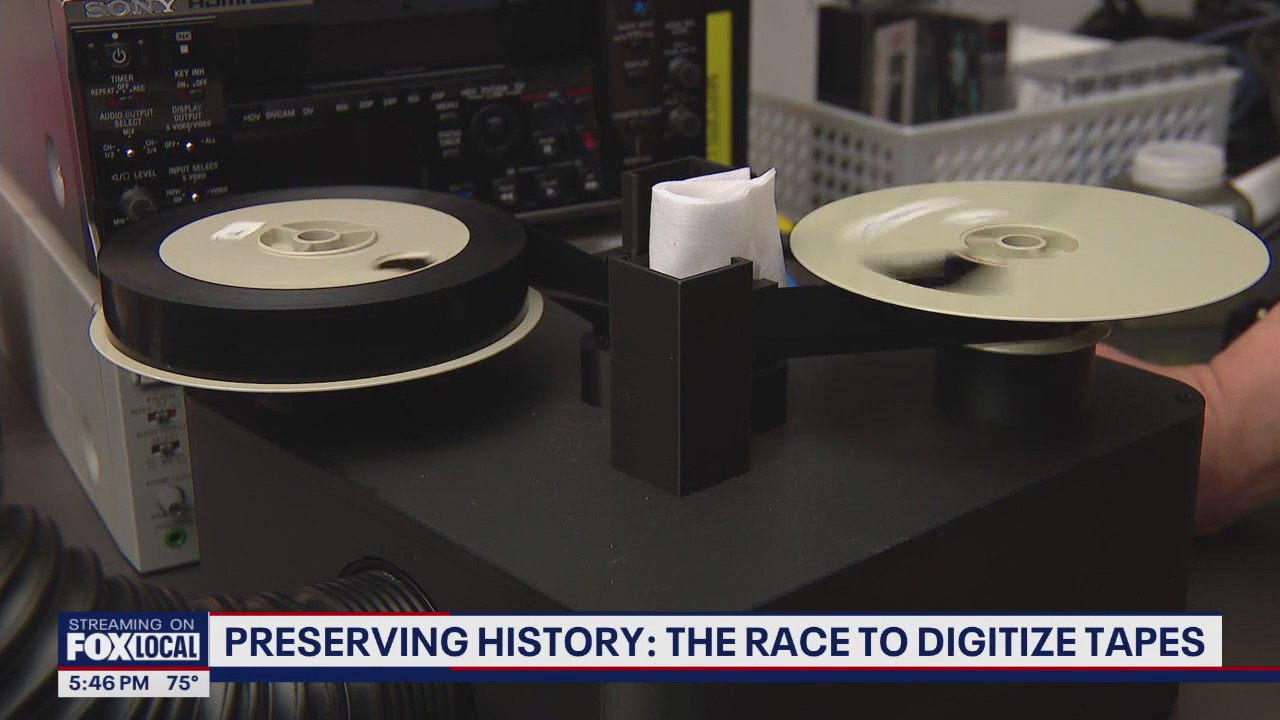 Preserving history: The race to digitize tapes