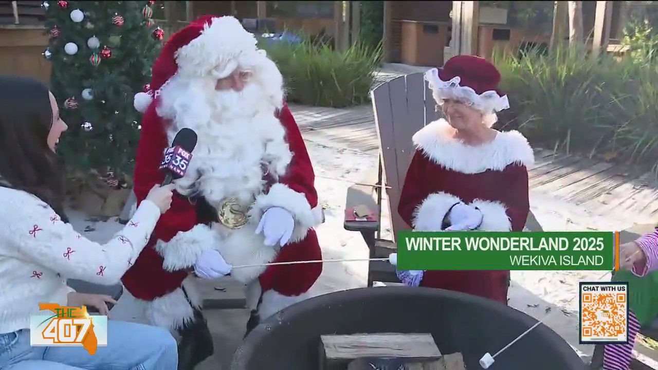 Santa Clause is in town; Wekiva Island turns into the North Pole