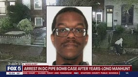 DOJ releases photo of alleged DC pipe bomb suspect