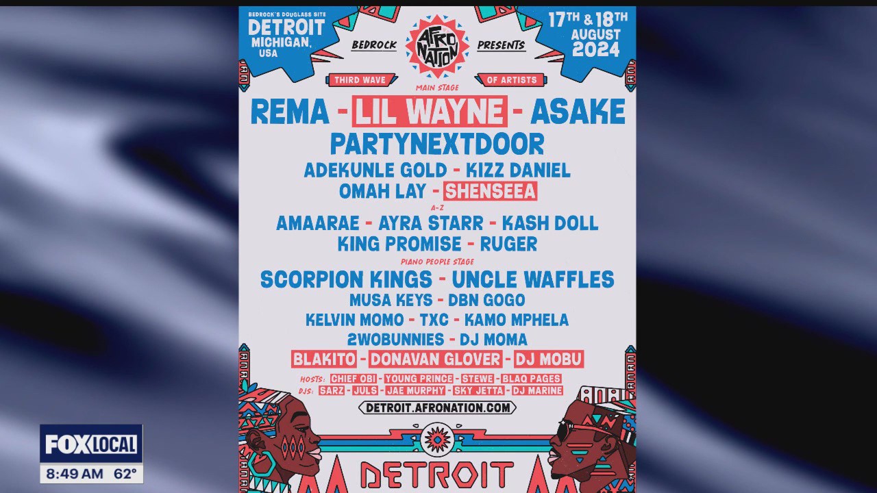 Afro Nation comes to Detroit for second year