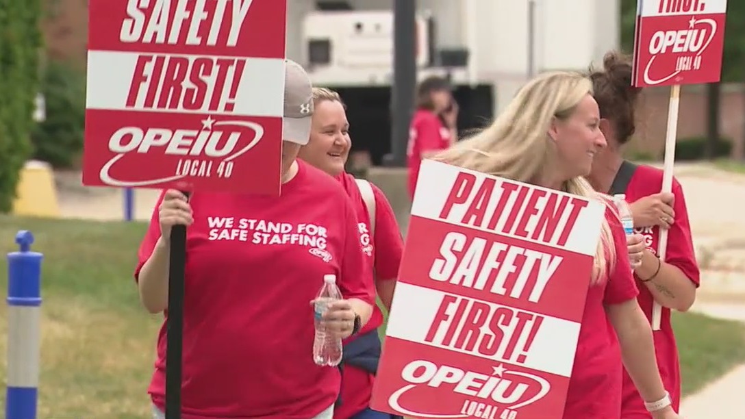 Hospital staff go on strike over low wages, lack of care standards