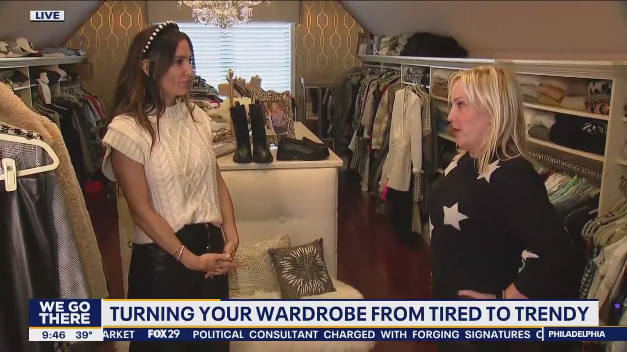 Turning your wardrobe from tired to trendy