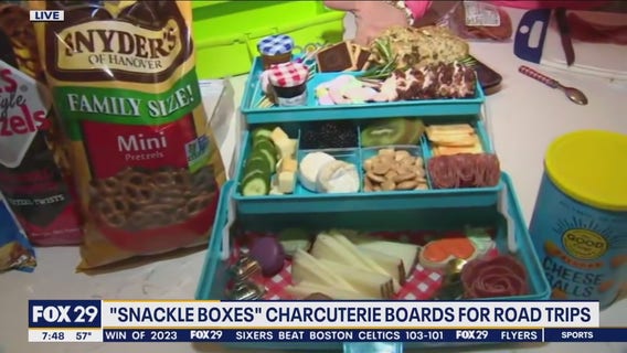 'Snackle Boxes' are the charcuterie boards for road trips