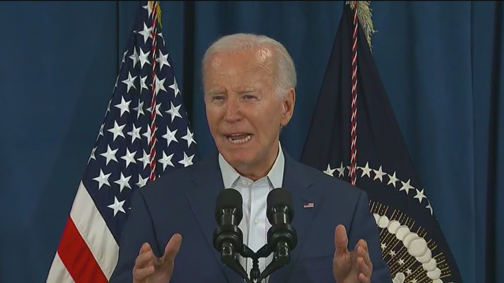 Biden reacts to assassination attempt of former President Trump