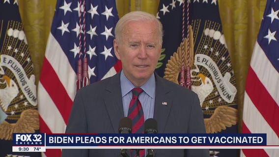 Biden pleads for Americans to get vaccinated