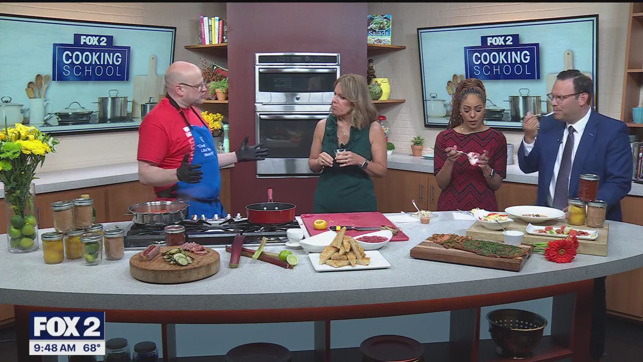 Cooking with summer fruits