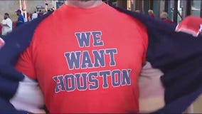 Houston Astros fans in Arlington for Game 3