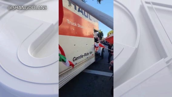 U-Haul truck plows through crowd in Westwood