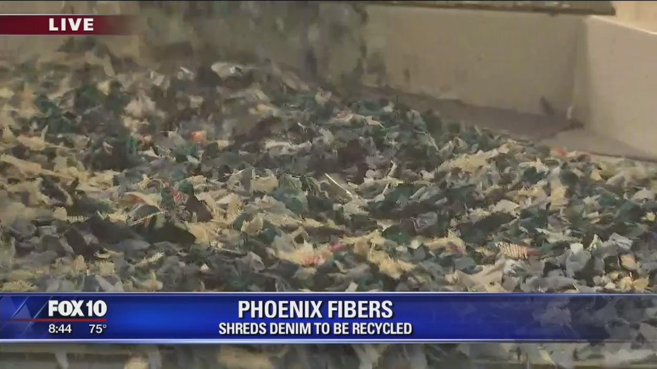 Denim gets shredded at Phoenix Fibers