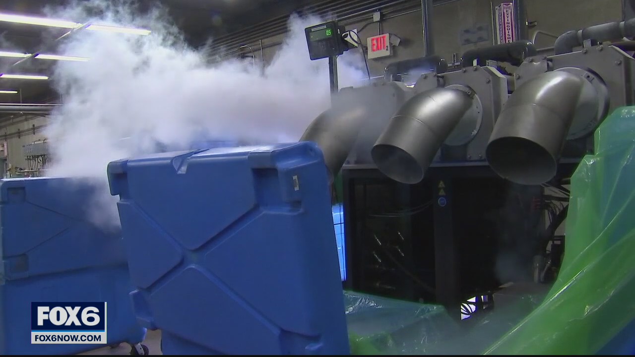 Vaccine ramps up dry ice production, concerning cheesemakers