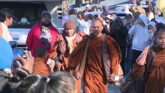 Buddhist monks expected in Monroe, Good Hope on Friday