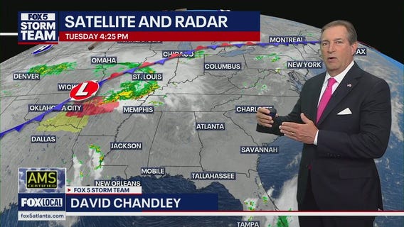 Tuesday evening forevast