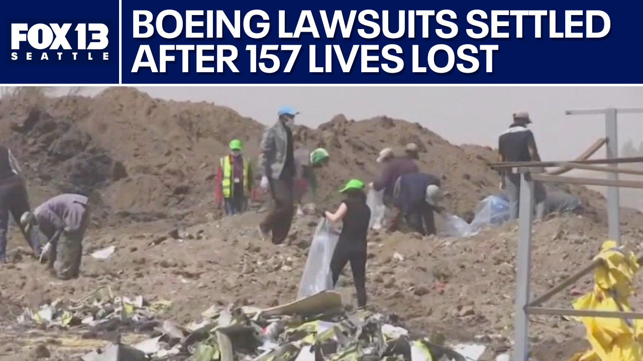Boeing settles lawsuits over Ethiopian 737 Max crash that killed 157 people