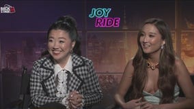 Backstage with stars of new movie 'Joy Ride'