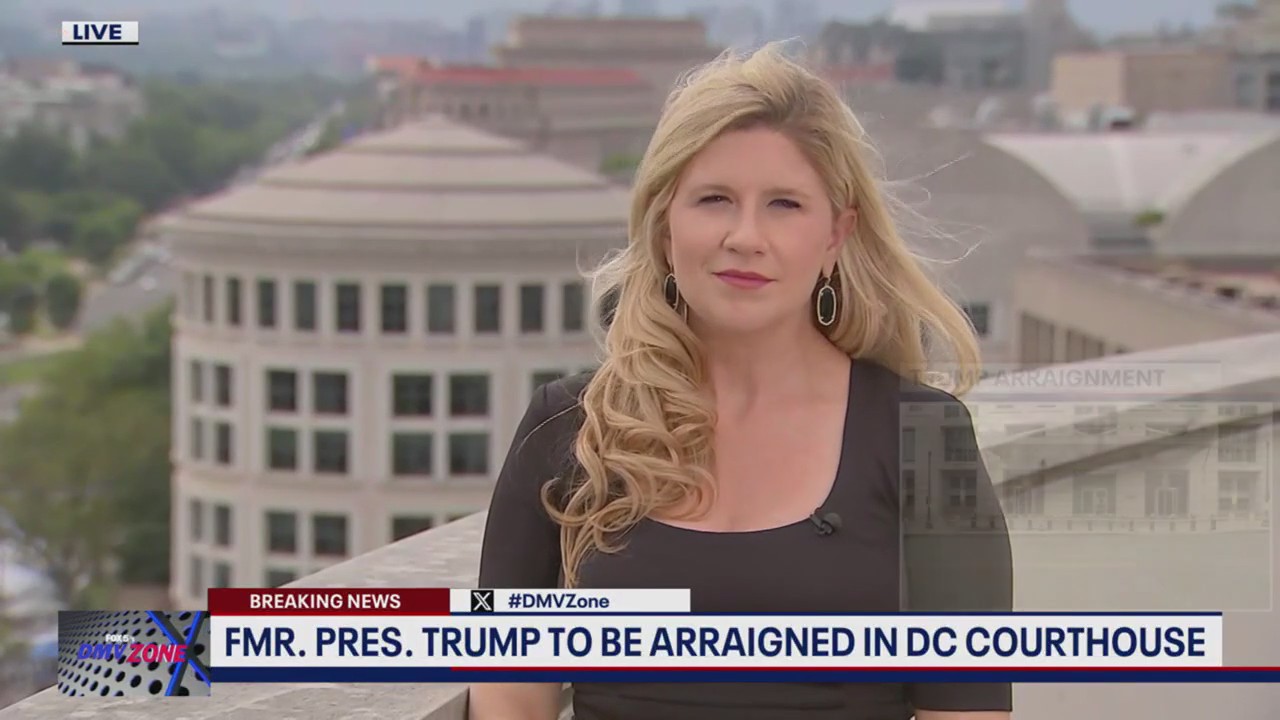 Former President Trump to be arraigned in DC courthouse