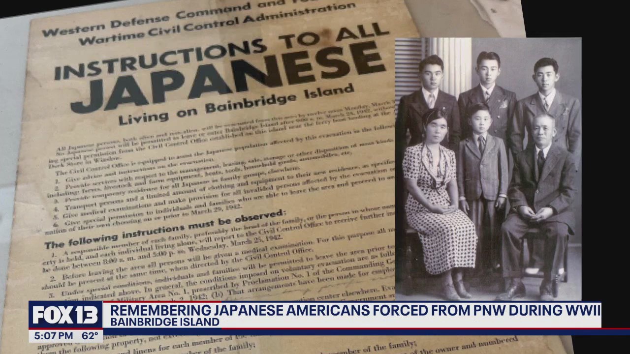 Honoring the Japanese Americans forced to leave Bainbridge Island during WWII