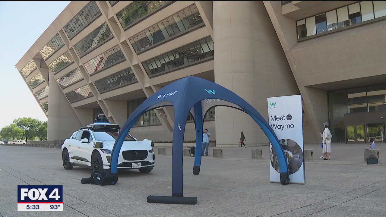 Waymo demonstrates self-driving ride-share in Dallas