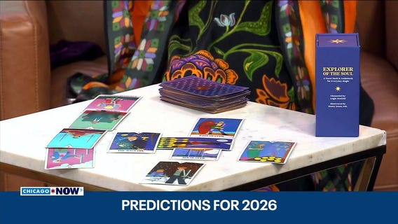 An emotional tarot reading gives ChicagoNOW hosts a glimpse into 2026
