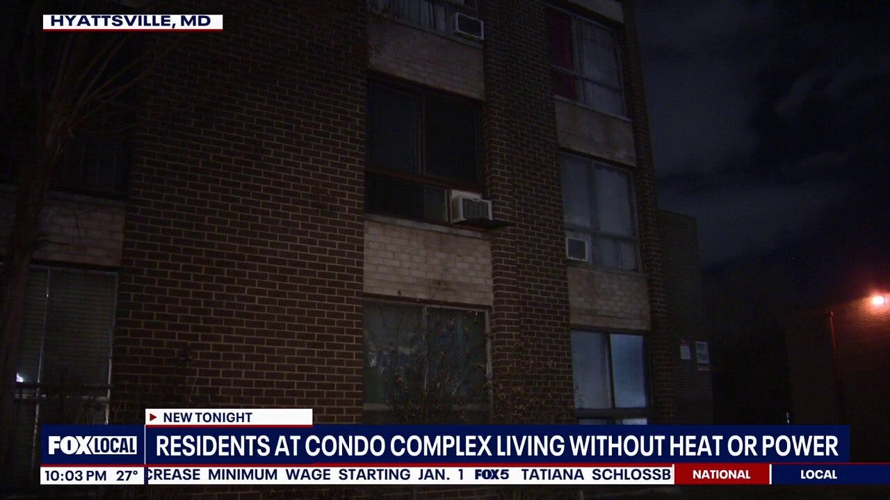Residents left without heat, power at Hyattsville condominium complex