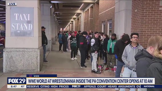 WWE World at WrestleMania opens Thursday inside PA Convention Center
