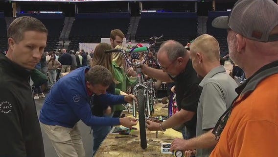Building bikes for children in need