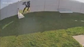 Teens running through fences in 'Kool-Aid man' challenge