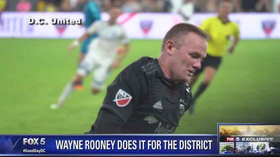 DO IT FOR THE DISTRICT: Wayne Rooney talks to FOX 5